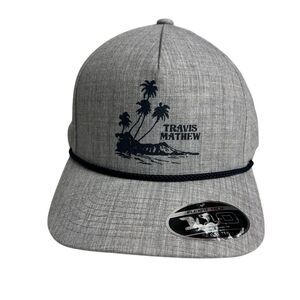Travis Mathew Salsa‎ Verde Snapback Hat Heather Gray One Size Men’s